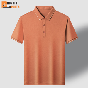 Camisas de Hombre de Talla Grande, Tejidas, Transpirables, Antiarrugas, con Logotipo Personalizado al por Mayor, de Alta Calidad, con Patrón Sólido - Product Image 1