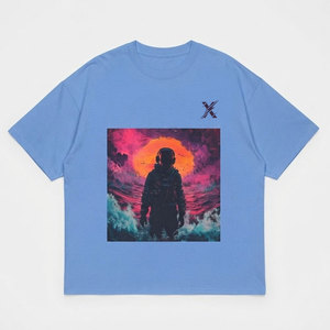 เสื้อยืดคอตตอนเนื้อนุ่มทรงโอเวอร์ไซส์สำหรับผู้ชาย ทรงหลวม คอปก แขนสั้น แฟชั่นสตรีทฤดูร้อน ใส่ได้ทุกวัน ผ้าเป็นมิตรต่อสิ่งแวดล้อม แห้งเร็ว - Product Image 1