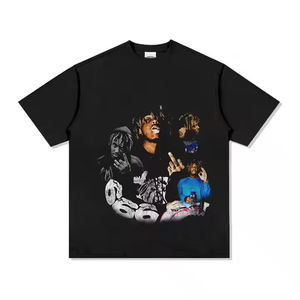 Camisetas de Hombre al por Mayor de Alta Calidad, 100% Algodón, Impresión Serigráfica, Diseño Personalizado, Tejido Transpirable - Product Image 5