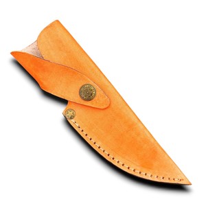 Étui à couteau en cuir véritable épais cousu main OEM, léger, qualité supérieure, pour ceinture, chasse, EDC, faible MOQ, directement de l'usine - Product Image 1