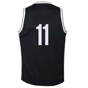 Nouveau maillot de basket-ball d'été de qualité supérieure pour les grandes tailles, 100% polyester, entièrement personnalisable, impression par sublimation, service OEM - Product Image 3