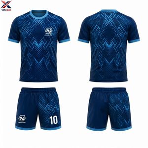 Conjunto de Camisetas de Fútbol con Impresión Digital por Sublimación, Ropa Deportiva Personalizada, Tela de Poliéster, Kits de Fútbol al por Mayor - Product Image 4