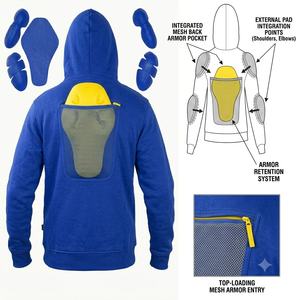2026 Mens Kevlar Motorcycle Hoodie Heated Winter Riding <b>Jacket</b> Cotton Plaid Fleece OEM Wholesale Protective Gear - Product Image 6