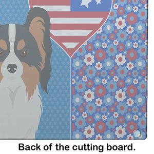 Tricolore Papillon USA Grande Taille Décoratif En Verre Trempé Planche À Découper Cuisine Planche De Service Planche À Découper Plats Et Assiettes - Product Image 5