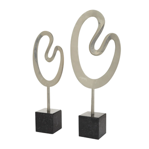 High End Handcrafted Metal Standing Sculpture for Indoor Decoration Living Room Hotel Shopping Mall Home Interior At <b>Cheap</b> Rates - Product Image 2