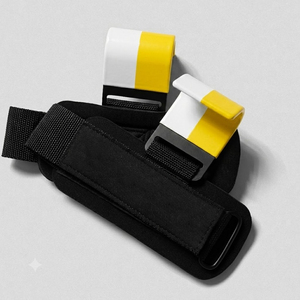 <b>Adjustable</b> Neoprene Wrist Support <b>Straps</b> With Hook Loop Closure For Weight Lifting Hooks Pull Up Power lifting Hook - Product Image 1