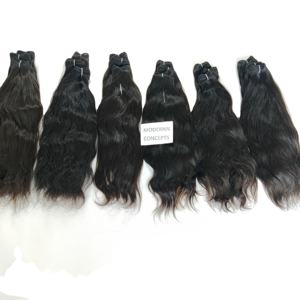 100% vente en gros brut non transformé vierge vendeur paquet de cheveux naturels bouclés humains vietnamiens Extensions de cheveux - Product Image 1