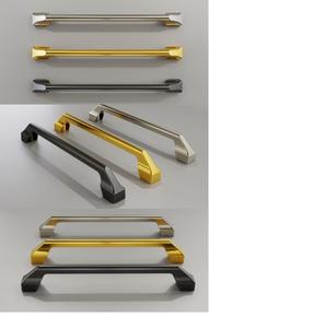 Tirador de latón macizo en forma de T para puertas de armario y cajones de dormitorio / Envío directo disponible - Product Image 1