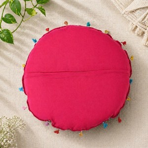 Patchwork <b>Round</b> <b>Cushions</b> Meditation Pillow <b>Cushion</b> Covers Colorful Embroidered Floor <b>Cushions</b> - Product Image 2