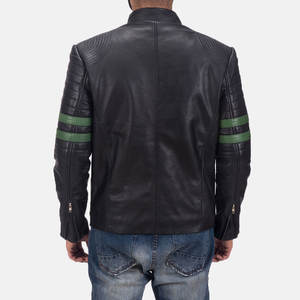 Chaquetas de Motociclismo de Cuero Personalizadas para Hombre, Chaqueta Deportiva para Motociclista con Cierre de Cremallera, Resistente al Viento, para Motocicleta de Calle - Product Image 4