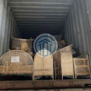 Étagère murale pour enfants en rotin tissé à la main, écologique, en forme de paon, décoration de chambre d'enfant bohème, vente en gros - Product Image 6