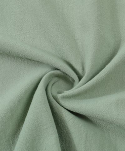 Men's Solid Green Short Sleeve for Shirt Chest Pocket Casual Polyester/Cotton Blend Jersey Fabric 180g Breathable Regular Fit - Product Image 6