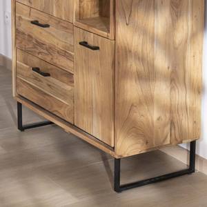 Vandana Autumn Legacy Petit buffet en bois d'acacia avec portes, niches et tiroirs, style industriel Baltik - Product Image 6