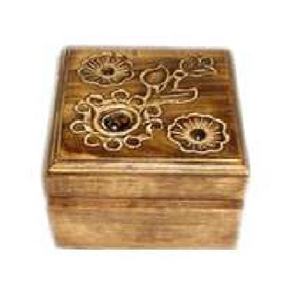 Joyero de madera de nuevo diseño 2025, producto estándar superior, artículo de regalo decorativo para el hogar de la mejor calidad, artesanía india, superventas - Product Image 3