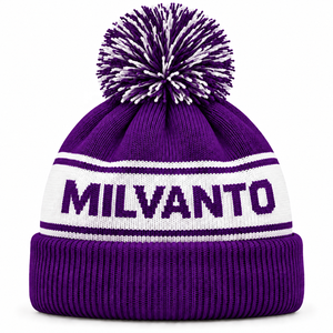 Sky <b>Blue</b> Custom Logo Premium Pom Pom <b>Beanie</b> Hat Embroidered Cuffed Rib Knit Winter <b>Beanie</b> for Men & Women Streetwear <b>Beanies</b> - Product Image 6