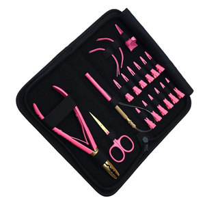 Kits professionnels d'extensions capillaires, équipement complet de salon et accessoires de beauté, installation, retrait et coiffage d'extensions capillaires - Product Image 2