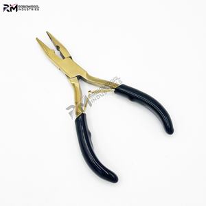 Alicates RMI Shin Black Grip y Shin Gold Plasma Tip, Producto Superior, Alicates y Cortadores Personalizados de Acero Inoxidable - Product Image 4