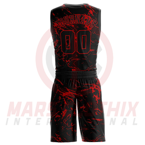 Outdoor Sports Wear Polyester Material Basketball Uniform High Quality <b>Light</b> Weight Best Design Custom Logo Basketball Uniform - Product Image 3