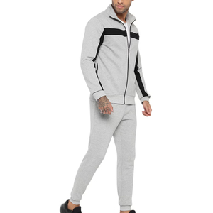 Premium Quality Breathable Men Zipper Tracksuit Light <b>Weight</b> And Soft Fabric Made Zipper Tracksuits For Boys - Product Image 4
