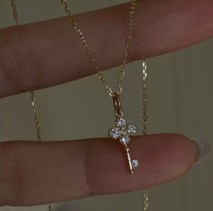 Colgante Solitario de Diamante Redondo de Corte Brillante en Plata 925, Joyería Vintage para Mujer, Compromiso y Boda, Certificado IGI, Cultivado en Laboratorio - Product Image 3