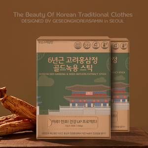 [Kreaders] 6 ans extrait de ginseng rouge coréen bois de cerf 12gX100 bâtons K-FOOD K-HEALTH - Product Image 3