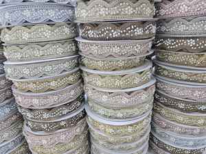 Ribete de Encaje Bordado a Mano de Alta Calidad con Patrón Animal para Prendas y Manualidades, Estilo Empresarial, 20MM de Ancho, Personalizable - Product Image 2