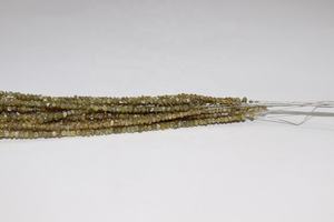 Cuentas de diamante sin cortar amarillo oscuro natural Cuentas de diamante crudo hechas de piedra natural - Product Image 2