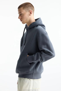 Sudaderas Extra Grandes Cómodas, Transpirables y Ecológicas, Tejido de Punto Sólido, 100% Algodón, Ropa Urbana Básica para Venta en Línea - Product Image 3