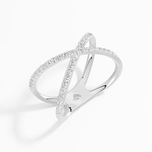 แหวนเพชรโมอิสซาไนต์ทรงคลาสสิค ดีไซน์ร่วมสมัย สำหรับผู้หญิง ประดับเพชร 0.35 กะรัต แบบฝังหนามเตย ชุบโรเดียม รับรองคุณภาพ ขายส่ง B2B - Product Image 2