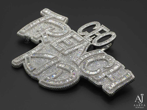 Collier Hip Hop pour homme en argent 925 plaqué or, serti de moissanite, très demandé, style Iced Out, disponible au prix de gros - Product Image 5