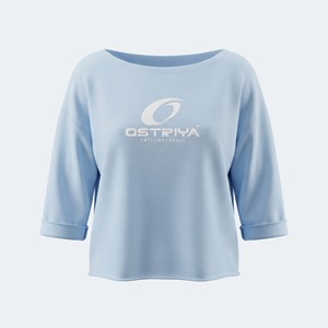 Wholesale Rate Hot Sale Breathable Knitted Quick Dry Solid Colors Custom Logo <b>Women</b> <b>Sweatshirt</b> Long Sleeves - Product Image 2