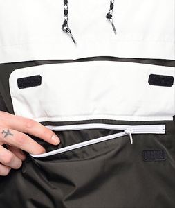 Veste coupe-vent anorak pour homme avec poche à rabat et logo personnalisé, vente chaude 2024 - Product Image 4