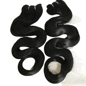 Venta al por mayor envío rápido Super Single Drawn 100% alta calidad Remy pelo crudo sin procesar indio onda Paquete de pelo de alta calidad - Product Image 5