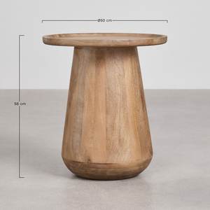 Table de chevet ronde Vandana Nova Altis Ø50 cm en bois de manguier Naiara - Product Image 6