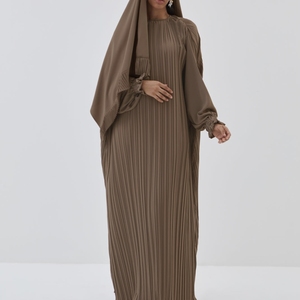 Nuevo Kaftan Abaya Holgado Estilo Dubái Hecho a Mano, Largo hasta el Suelo, Manga Larga, Tela Suave y Transpirable, Corte Holgado, Ropa Casual para Fiestas - Product Image 1