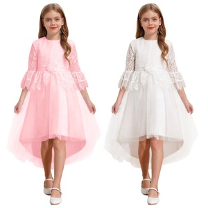 4-16 Robe de princesse personnalisée pour fille de 7 ans Robe d'anniversaire pour enfants Robe de remise de diplôme pour enfants Robes de demoiselle d'honneur pour fête de mariage - Product Image 1