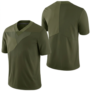 Men's Black V-Neck Short Sleeve Moisture Wicking <b>Polyester</b> <b>T</b>-<b>Shirt</b> Regular Fit All Seasons Solid Color Pullover Top - Product Image 2