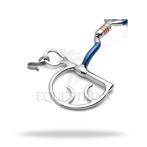 Mors à gênes en fer doux Kimberwick Low Port Capsule pour l'entraînement et le contrôle équestre - Product Image 4