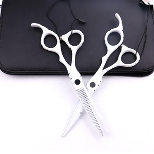 Tijeras de peluquería de acero inoxidable japonés de 6 ", juego de corte de pelo de barbería, herramienta de estilismo, tijeras de adelgazamiento - Product Image 2