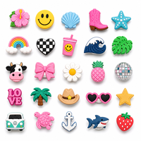 Abalorios Personalizados de Fábrica para Bolsos Bogg con Logotipo en Relieve 2D y 3D para Regalos Promocionales de Fiestas de Verano