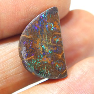 High Quality Australian Boulder Opal Cabochon Gemstone Rare Natural <b>Fire</b> Opal Loose <b>Stone</b> for Jewelry Making Gemstone - Product Image 3