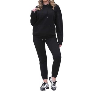 Conjunto Deportivo de Invierno para Mujer, Personalizado, de Alta Calidad, Corte Regular, Algodón, OEM, al por Mayor, para Gimnasio, Entrenamiento y Deporte - Product Image 4