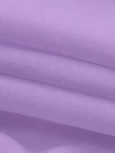 Sudadera con capucha y cremallera unisex morada, de corte holgado, informal, de forro polar, de longitud regular, color liso, para otoño, a precio competitivo. - Product Image 3
