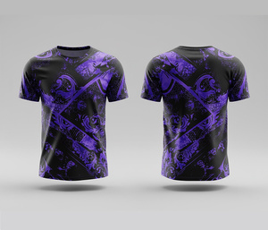 Custom Printed Sports T-Shirt for Custom Design | <b>Men</b> Women Youth Sizes | Lightweight Quick Dry Training Sportswear Wholesale - Product Image 5