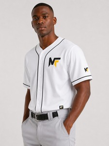 Maillots de baseball tendance à prix abordable, de qualité supérieure, séchage rapide, unisexe, col en V, personnalisables - Product Image 6
