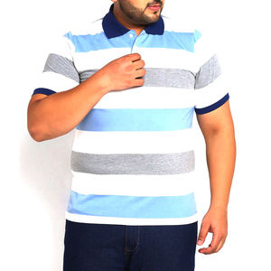 Polos de algodón de alta calidad con logotipo bordado personalizado para hombre, ropa deportiva informal de marca. - Product Image 5