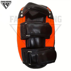 Pads thaïlandais de qualité professionnelle pour MMA et boxe, équipement de boxe Muay Thai en cuir, équipement OEM ODM en gros - Product Image 2