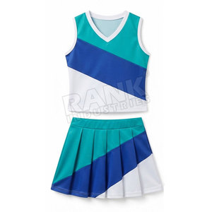 Best Manufacturer Kids <b>Cheerleading</b> Uniform High Quality Customized Size & Color Sportswear Team - Product Image 2