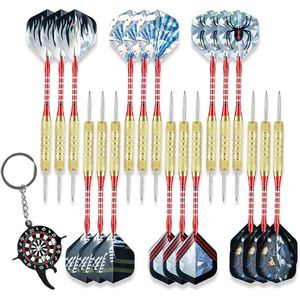 <b>18</b>-Piece Professional and Casual Metal Tip Set Perfect Steel Tip Design for Enhanced Darts <b>Game</b> - Product Image 1