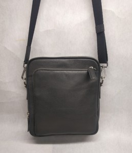 Bolsos Cruzados de Cuero Genuino con Múltiples Cierres, Bolsos de Hombro de Lujo para Hombre, Bolsos de Mensajero de Moda Premium para Mujer, Personalización con Logotipo, Diseño Delgado - Product Image 3